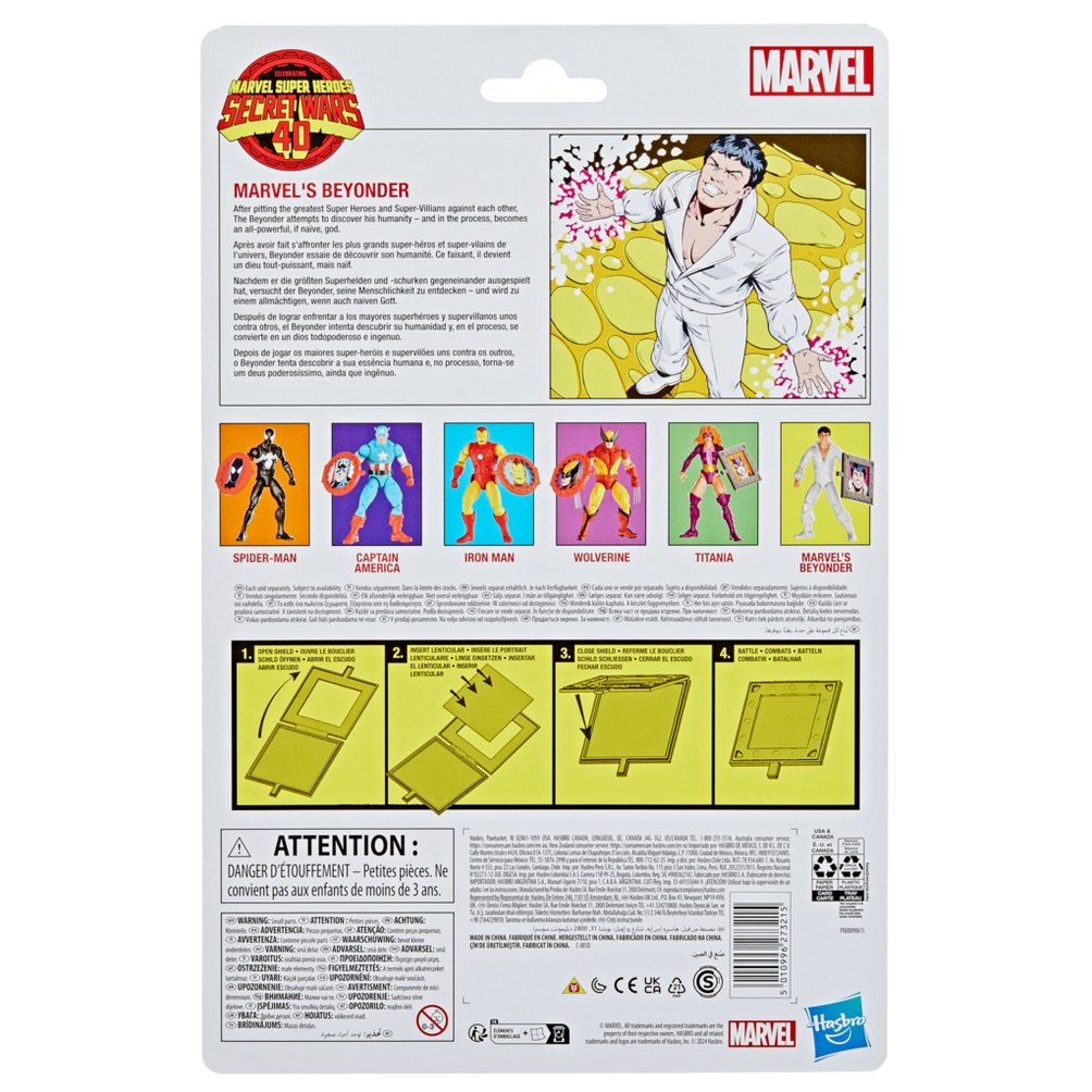 Figura Hasbro Marvel Legends Series Secret Wars Marvels Beyonder