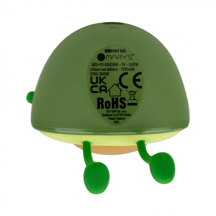 Lámpara Nocturna Led Cct Recargable Modelo Aguacate