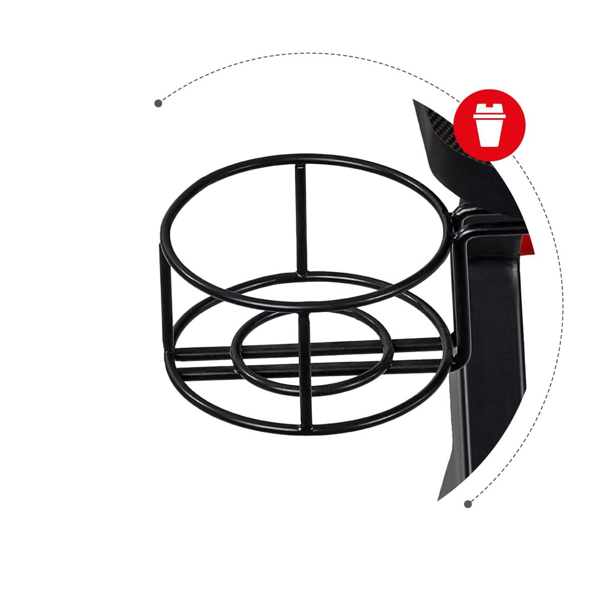 EAN 5907564629416 - Huzaro Hero 5.0 Negro, Rojo imagen 10