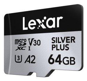 Lexar Professional Silver Plus Microsdxc Uhs-I Card 64 Gb