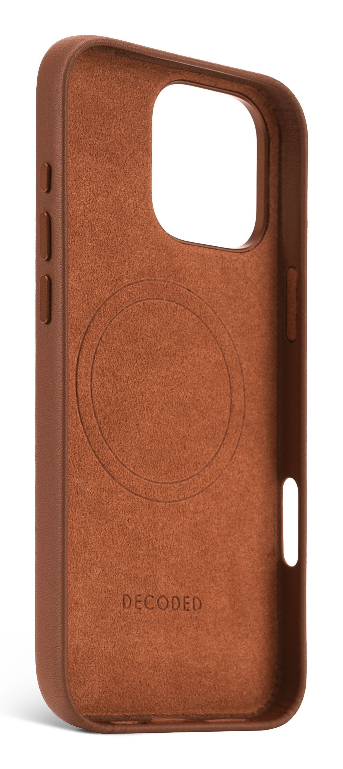 Decoded Leather Backcover Iphone 16 Pro Max Tan