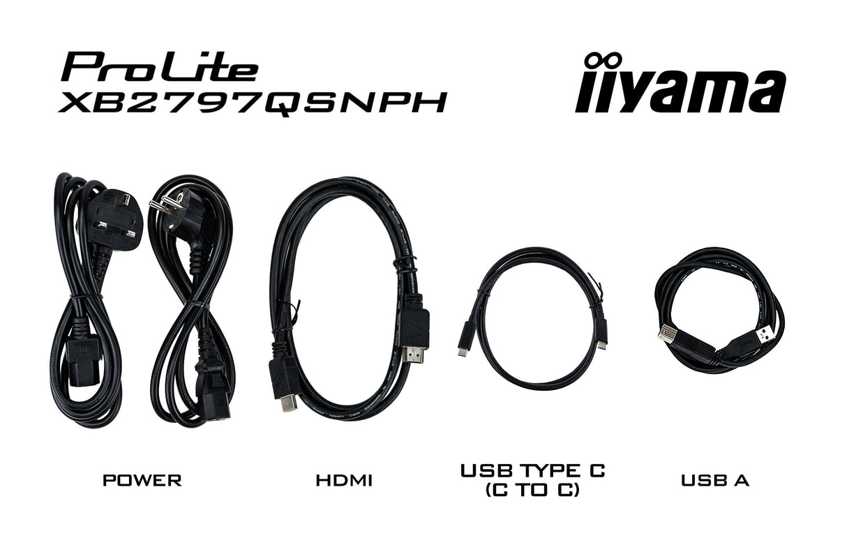 EAN 4948570125975 - iiyama ProLite XB2797QSNPH-B1 pantalla para PC 68,6 cm (27") 2560 x 1440 Pixeles Quad HD LED Negro imagen 26
