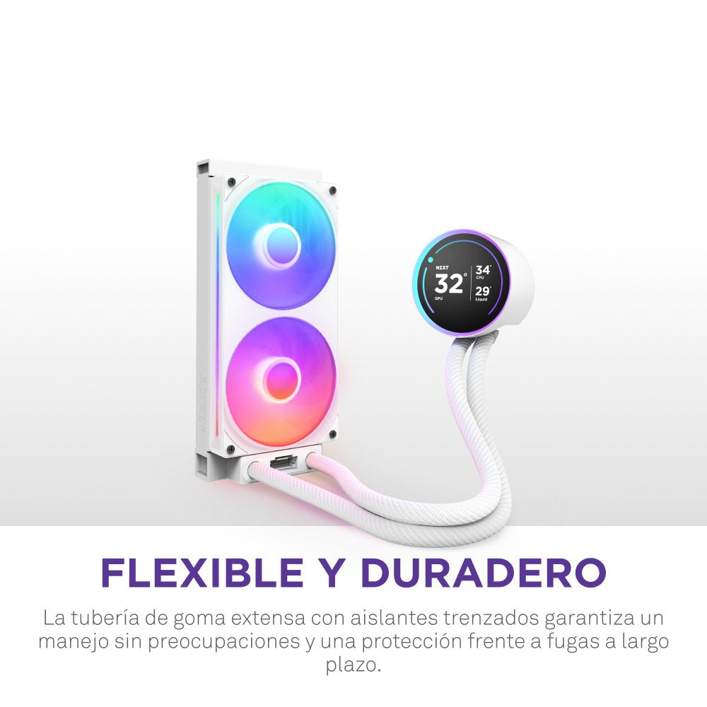 EAN 5056547204154 - NZXT Kraken Elite 240 RGB Procesador Sistema de refrigeración líquida todo en uno 12 cm Blanco 1 pieza(s) imagen 14