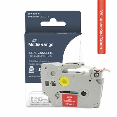 Cinta Mediarange Aprox. Brother Tz-435 Tze-435 12 Mm 8 M