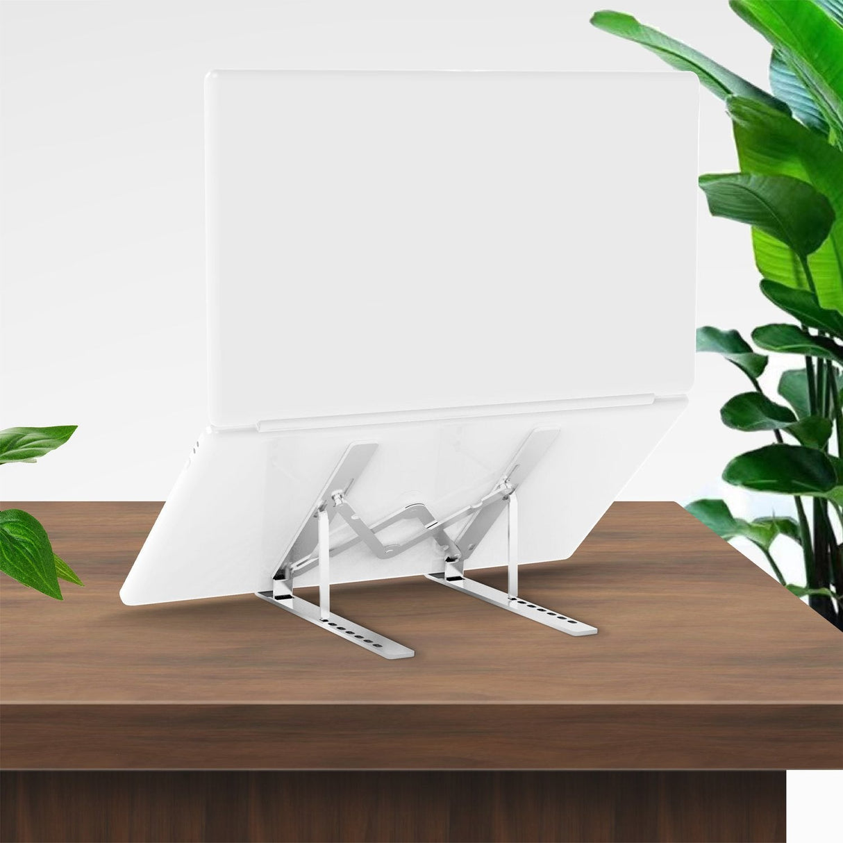 Aisens Soporte De Sobremesa Ajustable Para Portatil / Tablet - Plata