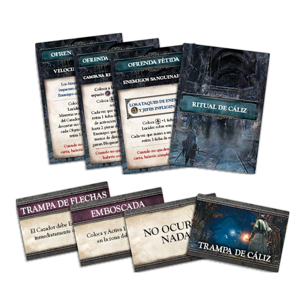 Juego De Mesa Bloodborne La Mazmorra Del Caliz Edad Expansion Recomendada 14