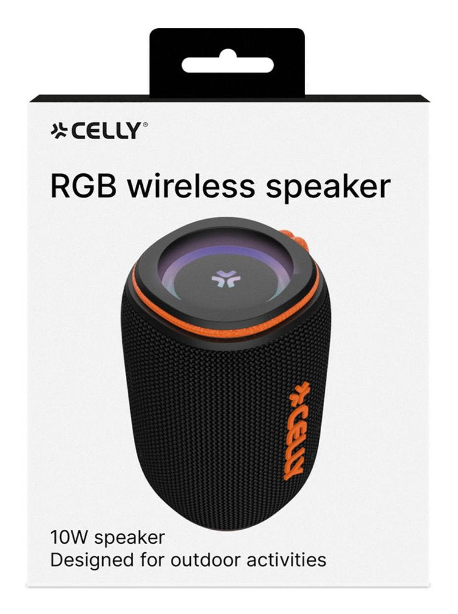 Celly Aura10wor Altavoz Portátil O De Fiesta Estéreo Negro