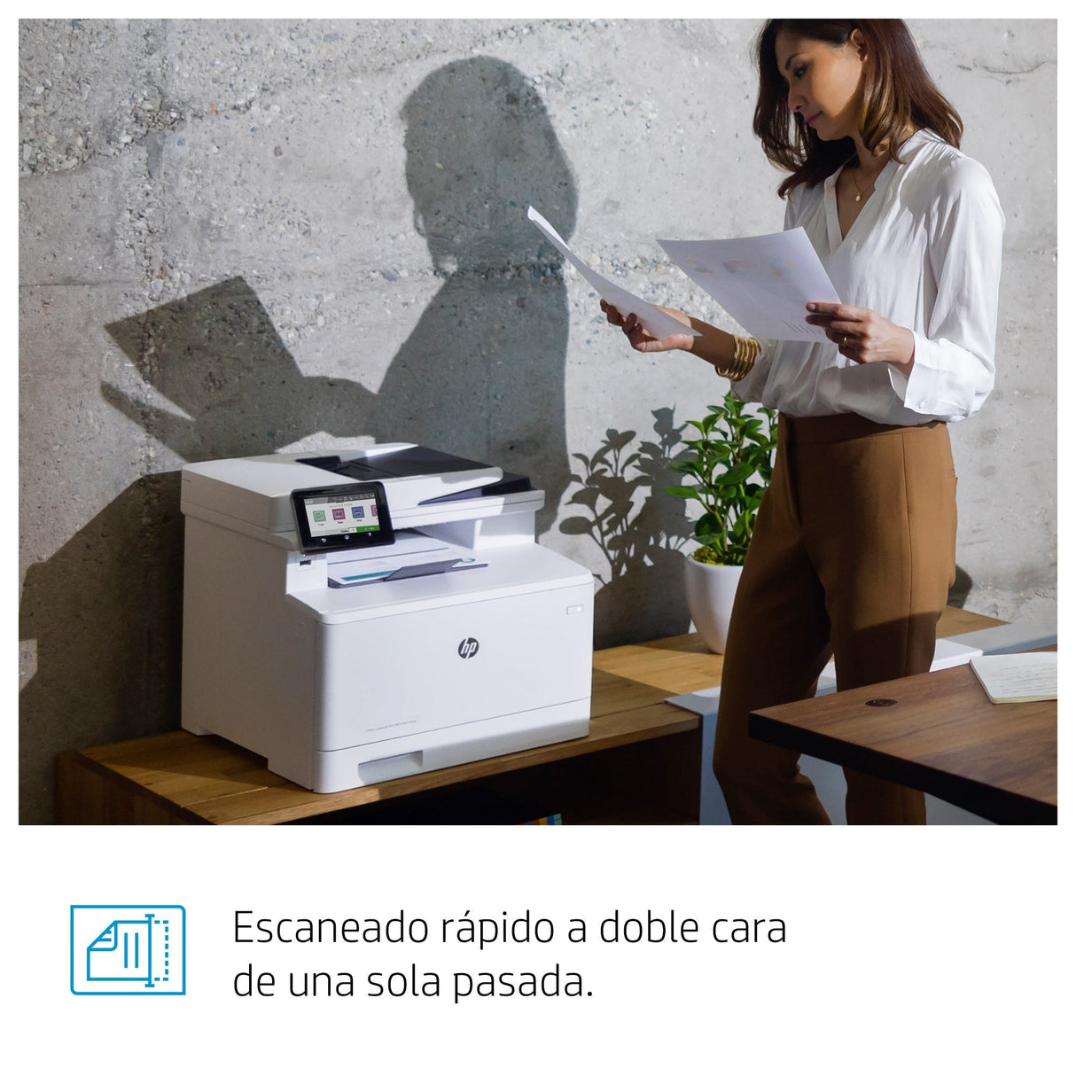 Hp Color Laserjet Pro M479fdw Impresora Multifunción Láser Color Wifi