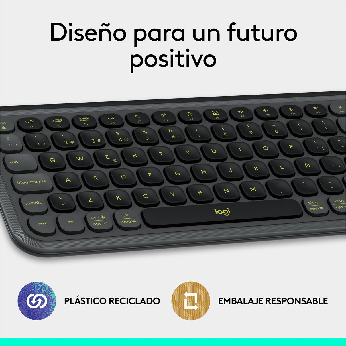 EAN 5099206127562 - Logitech 920-013068 teclado Universal Bluetooth QWERTY Español Grafito imagen 19