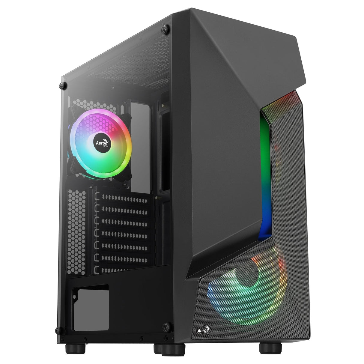 Caja Gaming Semitorre Aerocool Scape Argb