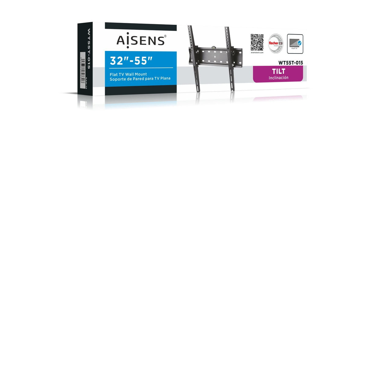 EAN 8436574703306 - AISENS WT55T-015 soporte para TV 81,3 cm (32") Negro imagen 5