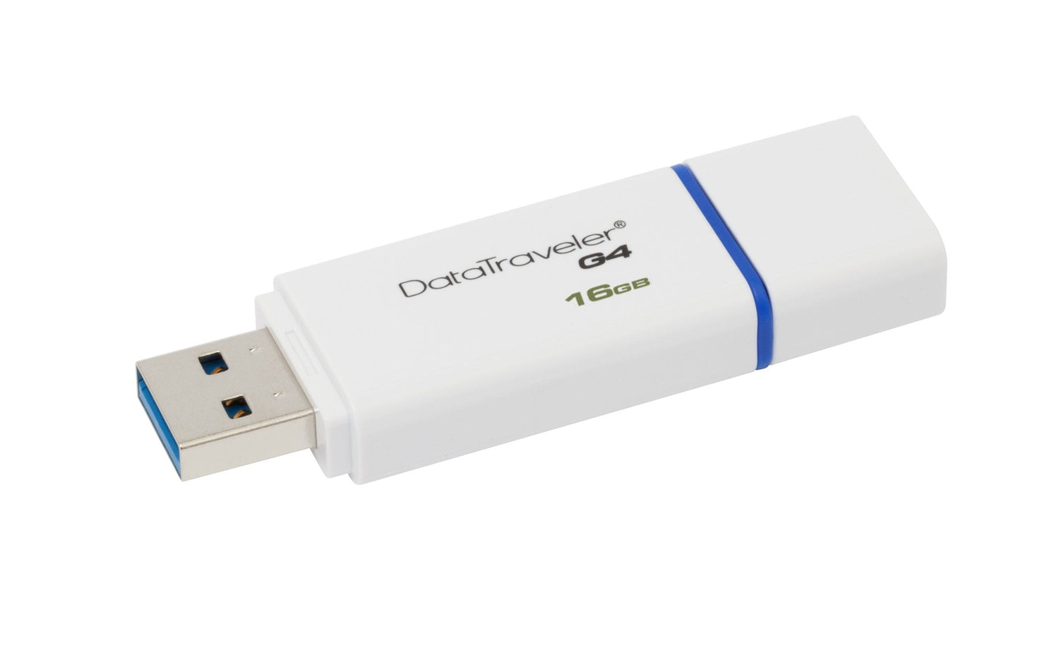 EAN 0740617220452 - Kingston Technology DataTraveler G4 unidad flash USB 16 GB USB tipo A 3.2 Gen 1 (3.1 Gen 1) Azul, Blancoimagen 5)