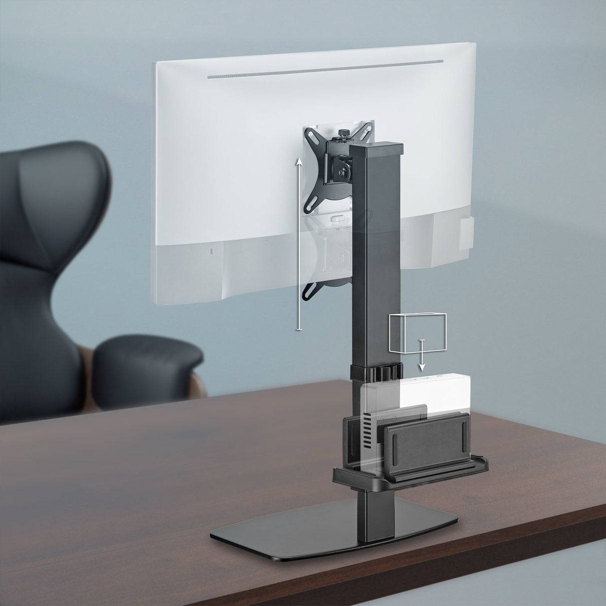 EAN 8436574708561 - AISENS DT32TSR-165 soporte para monitor 81,3 cm (32") Escritorio imagen 4