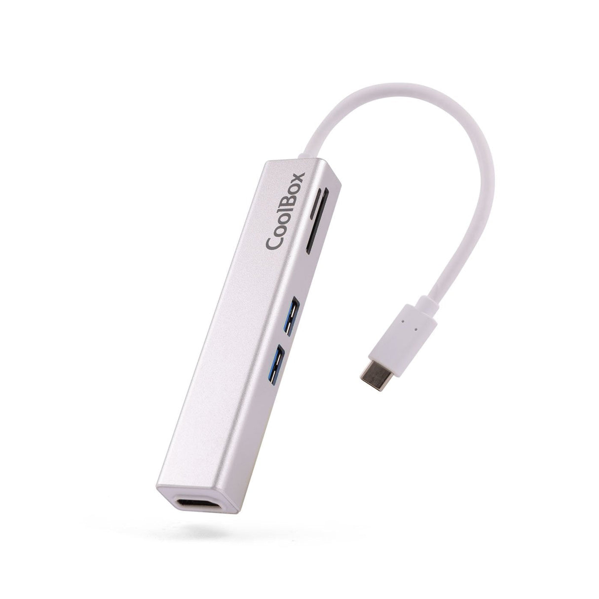 Minidock Coolbox Minidock Usb-C Lite 5 En 1 Hdmi , 2x Usb3.0 Usb-A, Micro Sd, Sd,
