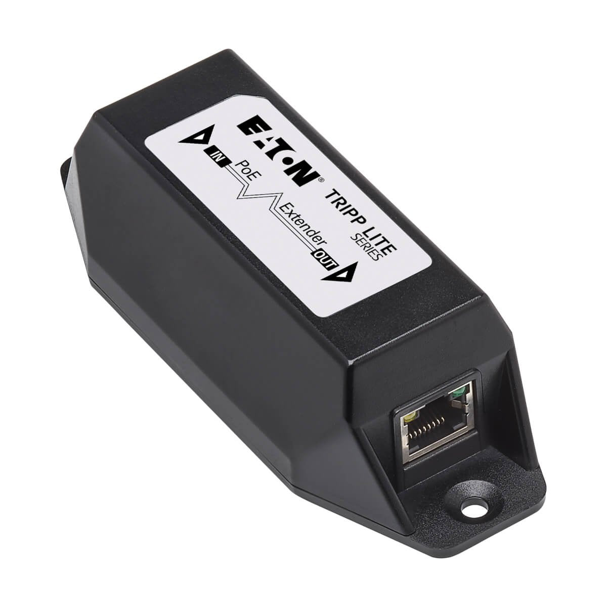 1-Port Gigabit Ethernet Poe+ Extender Repeater Cat5e 6 6a 30w 328 Ft. 100 M