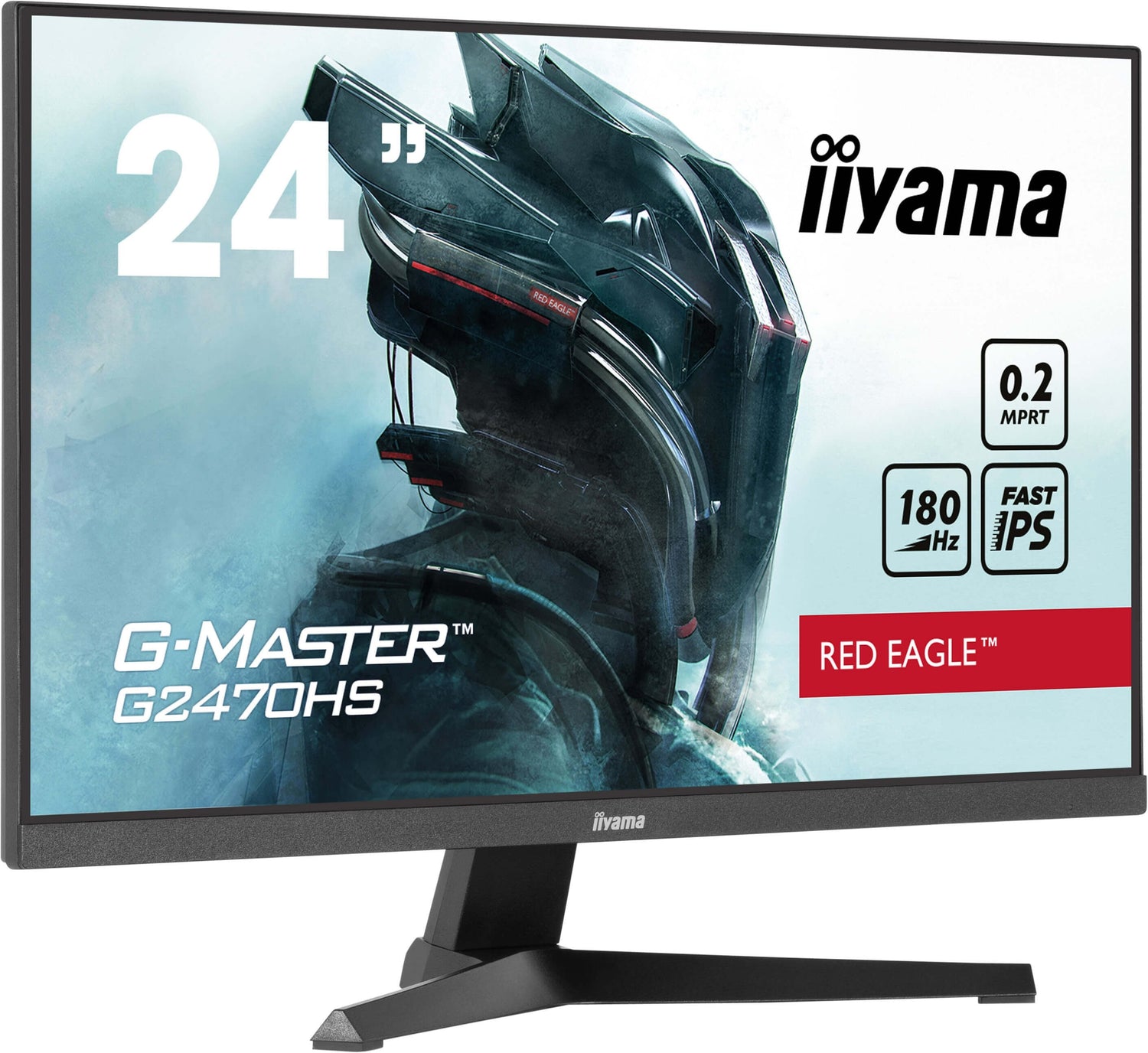 EAN 4948570124466 - iiyama G-MASTER G2470HS-B1 pantalla para PC 60,5 cm (23.8") 1920 x 1080 Pixeles Full HD LCD Negro imagen 2