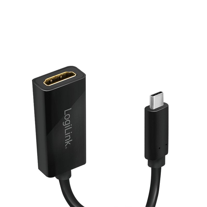 EAN 4052792064247 - LogiLink UA0380 adaptador de cable de vídeo 0,15 m USB Tipo C HDMI Negro imagen 4