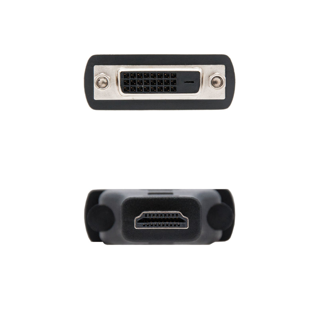 EAN 8433281006041 - Nanocable 10.15.0701 cambiador de género para cable DVI (24 + 1) Negro imagen 2