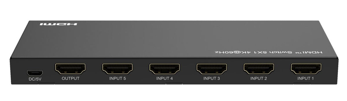 Microconnect Mc-Hdmiswitch0501-4k Interruptor De Video