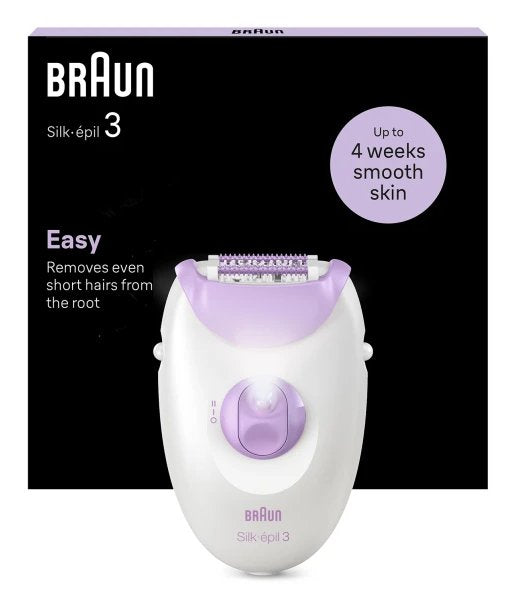 Braun 7500435224970, Depiladora Blanco/Lila