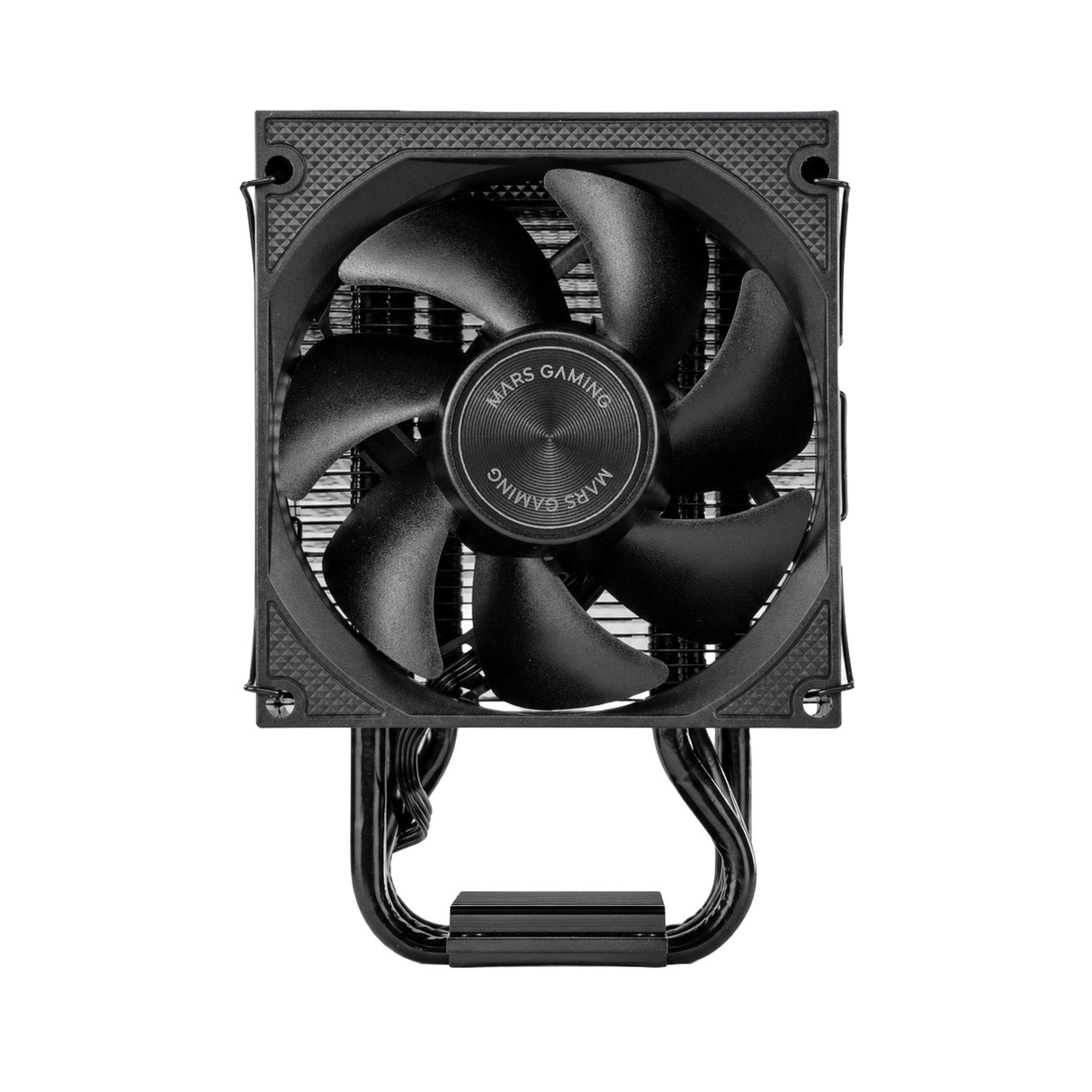 Ventilador Con Disipador De Cpu Mars Gaming Mcpu-Xpro Tdp 190w 3 Heatpipes Torre Pwm Fdb Negro