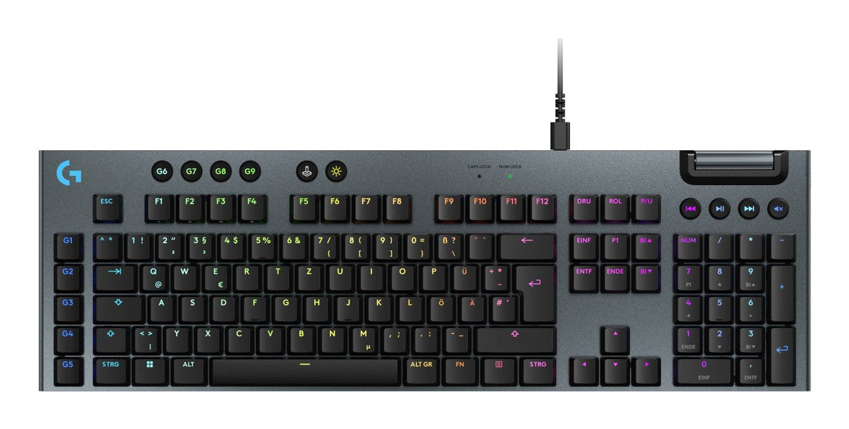 Keyboard Logitech Gaming G915x Wired Schwarz (De) (920-012938)