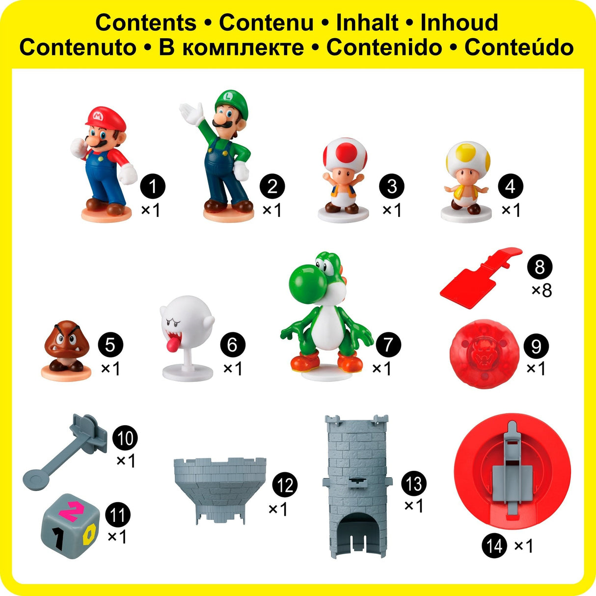 Epoch Super Mario Blow Up! Shaky Tower Gesellschaftsspiel 7356