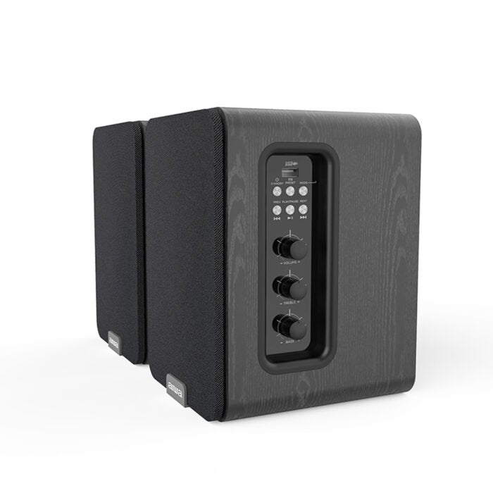 Aiwa Sp-A200 Black 50w Sistema De Altavoces De Alta Fidelidad