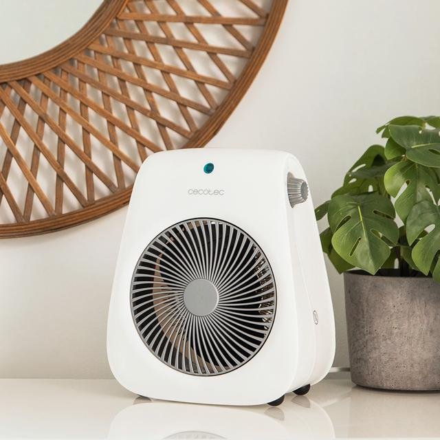 Calefactor Cecotec 08259 Eléctrico Interior Blanco 2000 W Ventilador Eléctrico