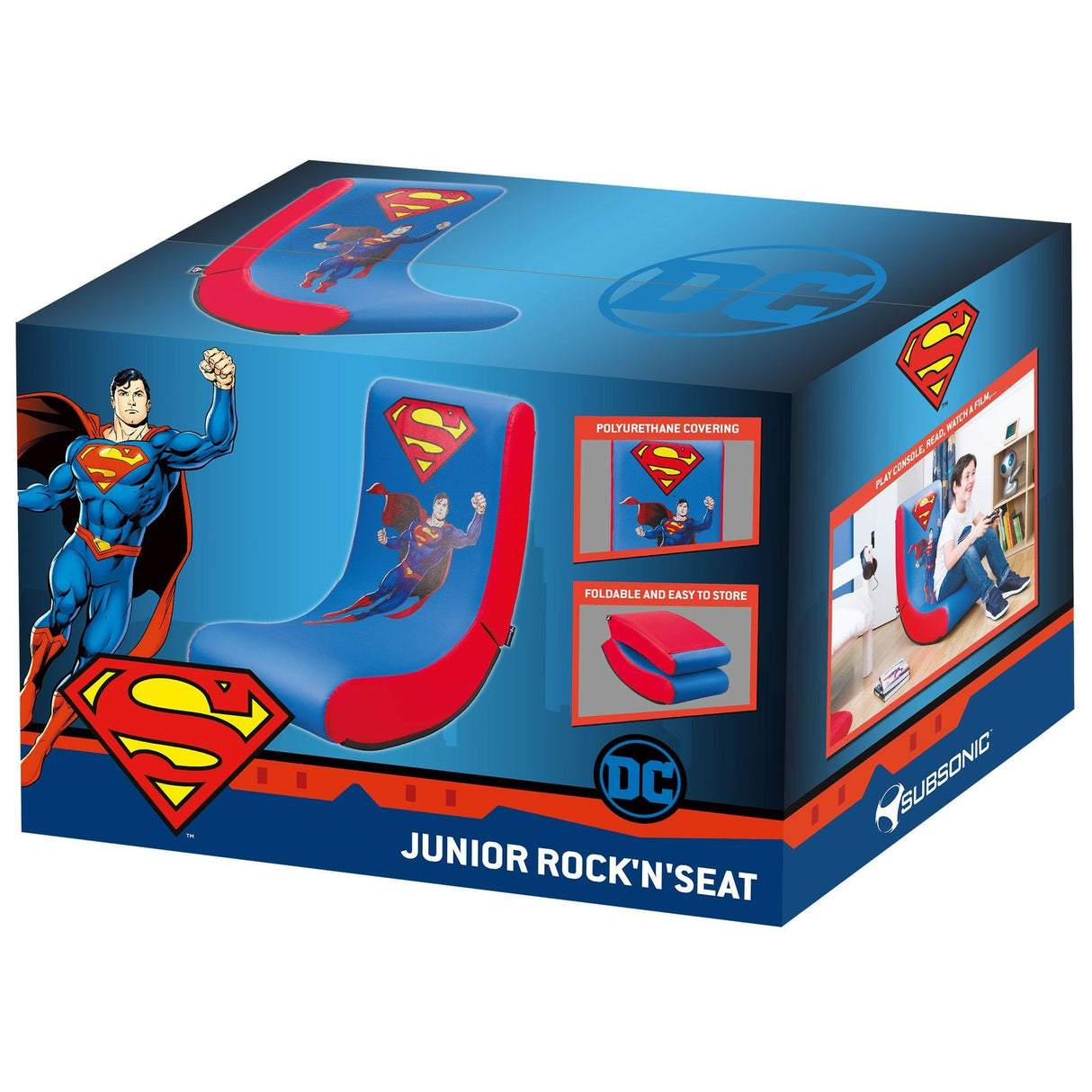 Subsonic Dc Comics Superman Junior Rock'N Seat