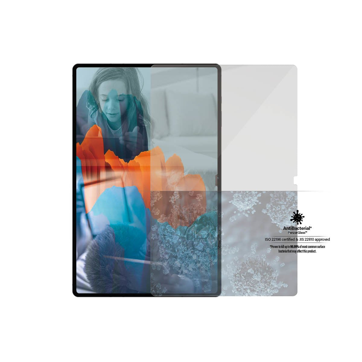 EAN 5711724072895 - PanzerGlass ® Screen Protector Samsung Galaxy Tab S8 Ultra | S9 Ultra | Ultra-Wide Fit Protector de panta imagen 5