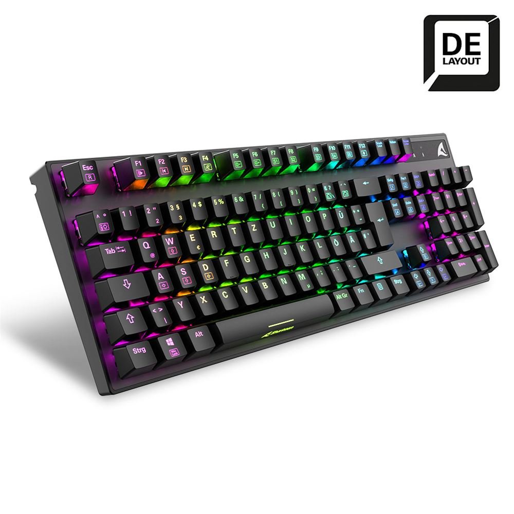 Teclado Alemán Sharkoon Skiller Sgk20, Gaming 4044951037766