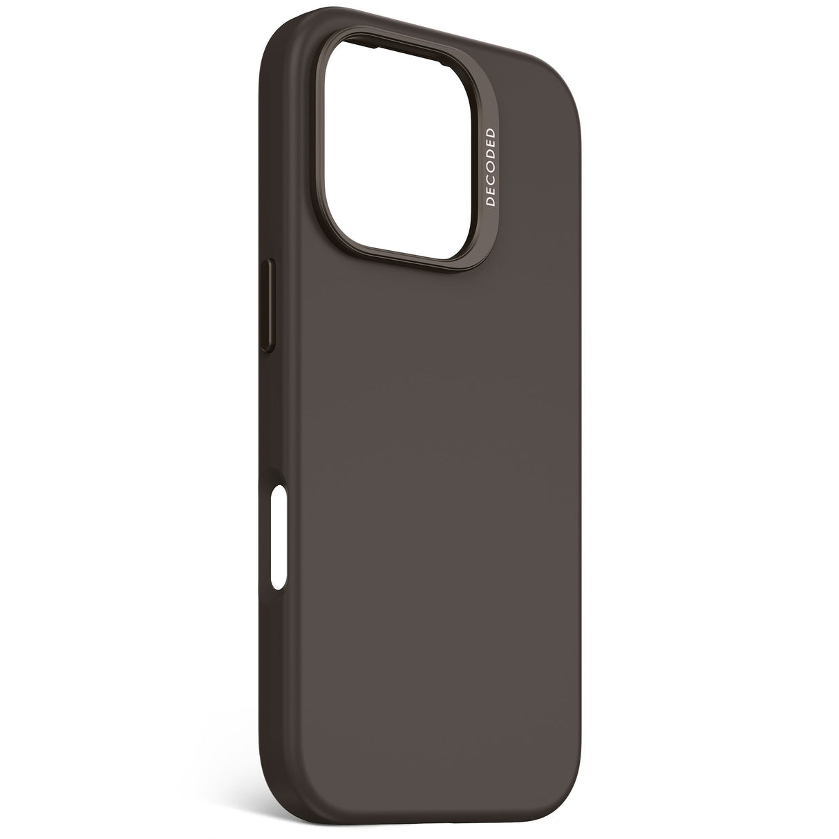 Decoded Antimicrobial Silicone Backcover Iphone 16 Pro Black