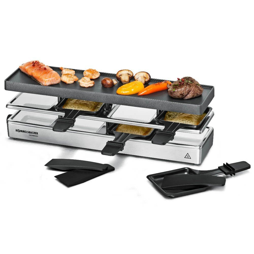 EAN 4001797239402 - Rommelsbacher RC 800 parrilla de interior 4 personas(s) 795 W Negro, Plata imagen 1