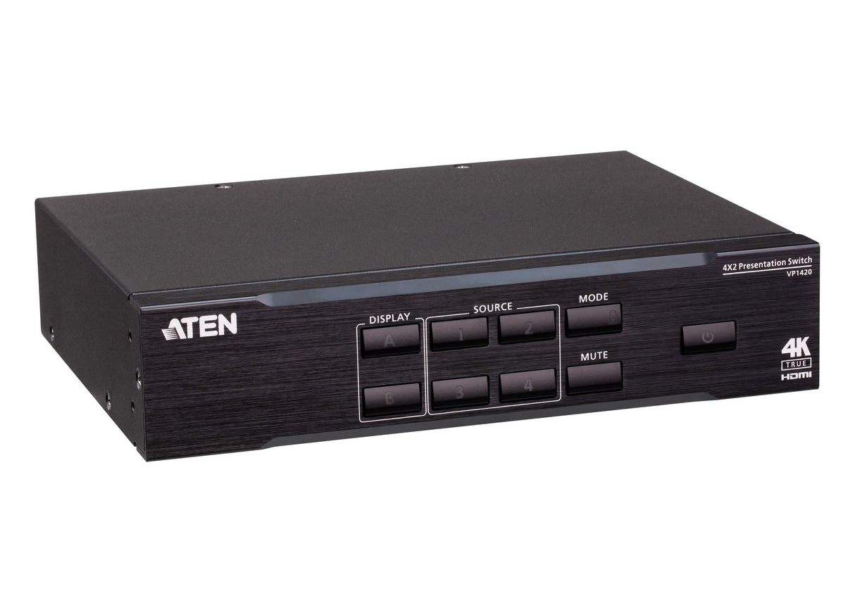 Aten Switch De Presentación True 4k 4 X 2