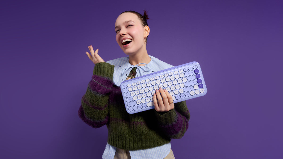 Logitech Pop Icon Combo - Juego De Teclado Y Ratón