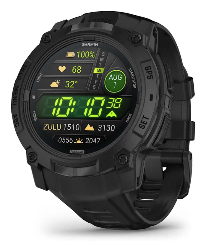Smartwatch Garmin Instinct 3 Amoled Tactical Edition Black 50mm