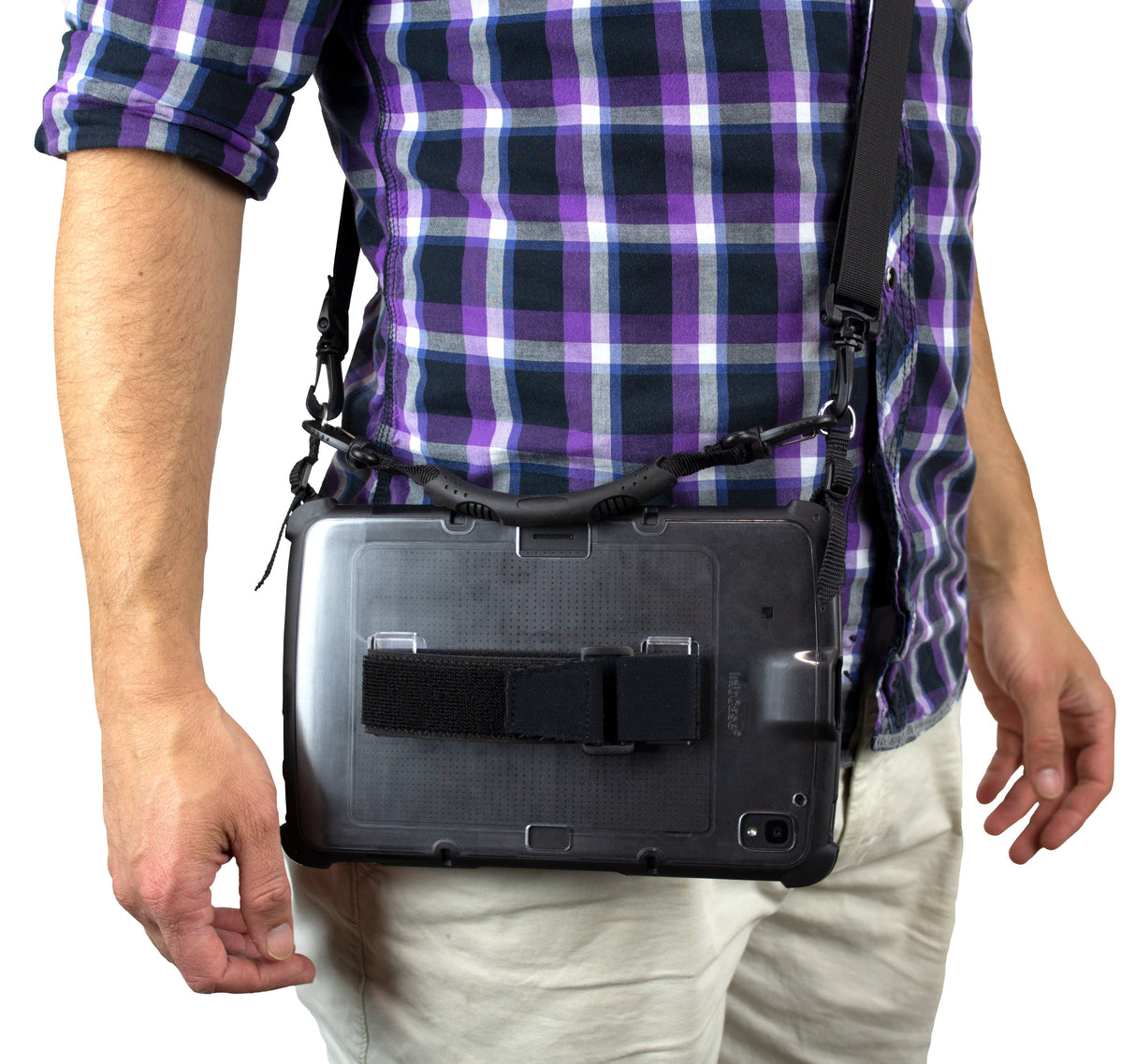 EAN 0703674564518 - InfoCase FM-SNP-ET4X8-HSTP funda para tablet 20,3 cm (8") Antigolpes Negro imagen 5
