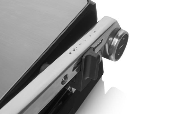 Eta Eta515690000 Gril Chef Electric Contact Grill, 2000 W, Removable Drip Tray With A Volume Of 0.25 L, 2 Separate Thermostats - Temperature