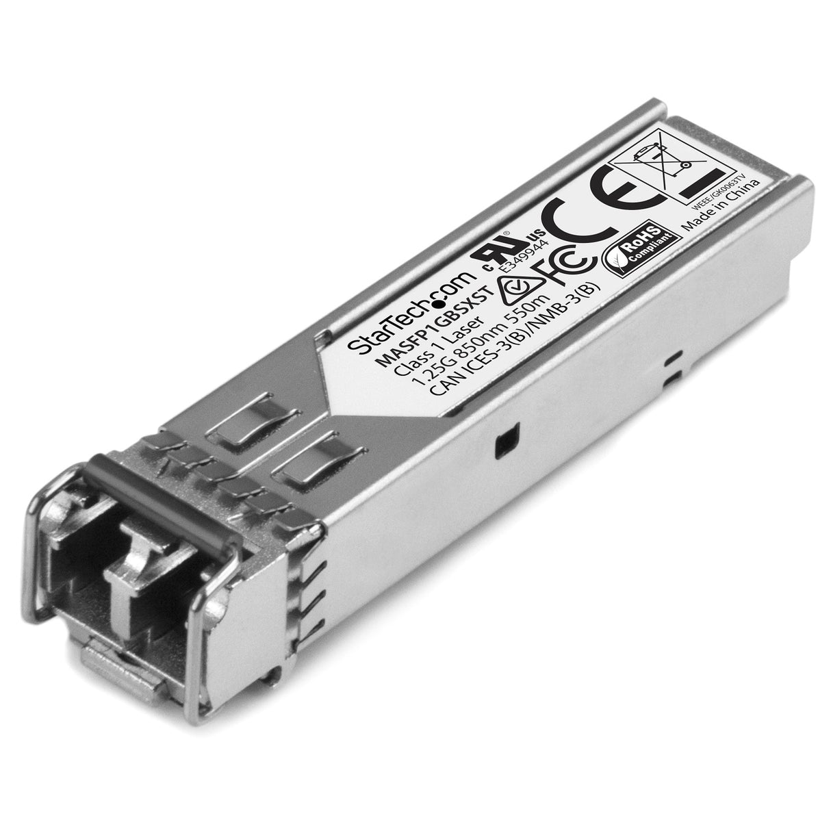 Startech.Com Módulo Sfp Compatible Con Cisco Meraki Ma-Sfp-1gb-Sx - Transceptor De Fibra Óptica 1000base-Sx Fiber - Masfp1gbsxst