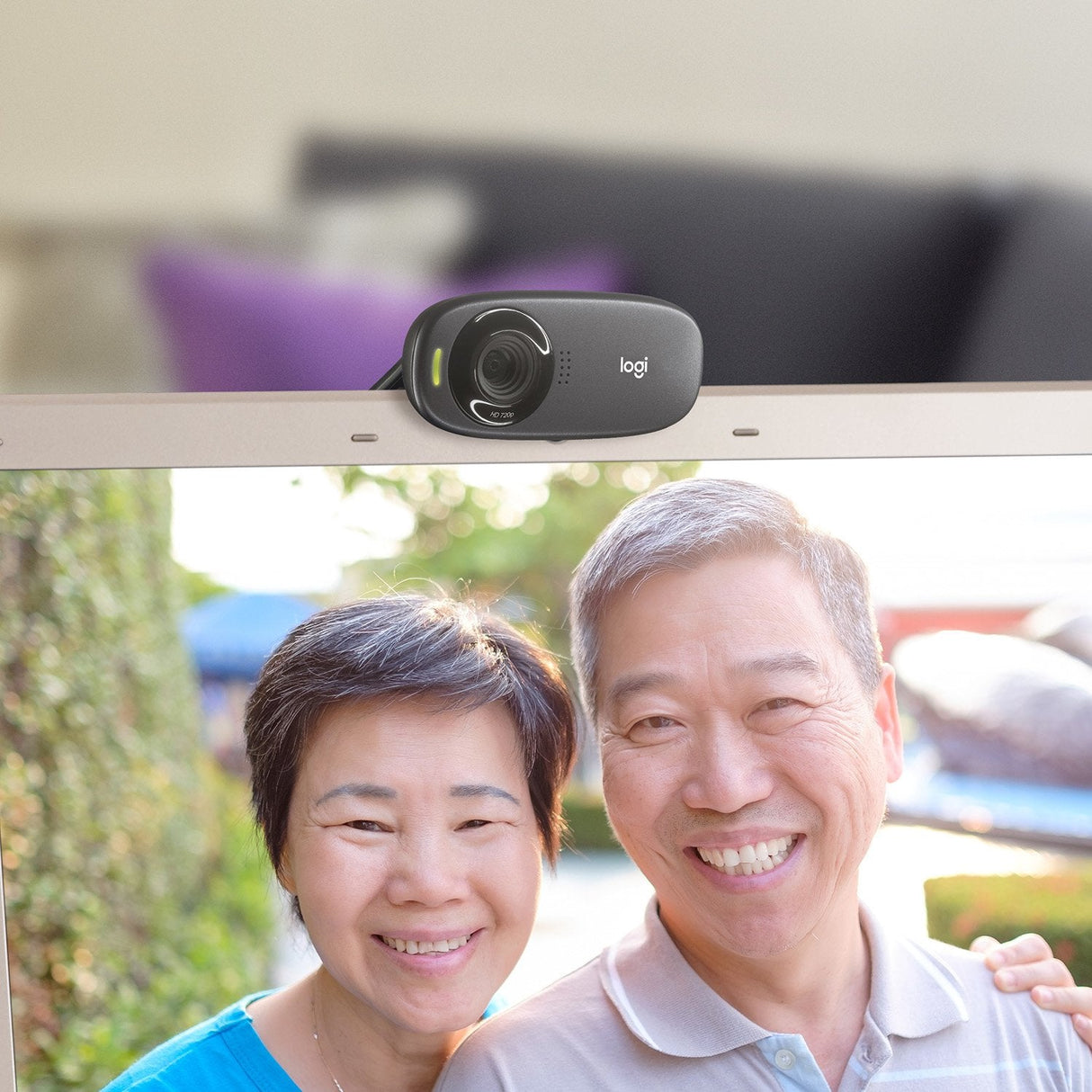 Logitech Webcam Hd C310 Usb 5mp 1280 X 720pixeles Usb Negro,Microfono