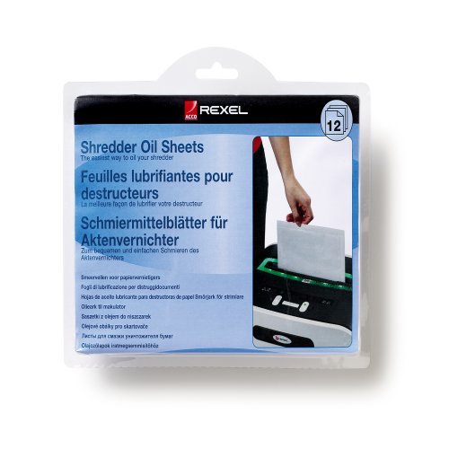 Rexel Shredder Oil Sheets (20) 20 Pieza(S)