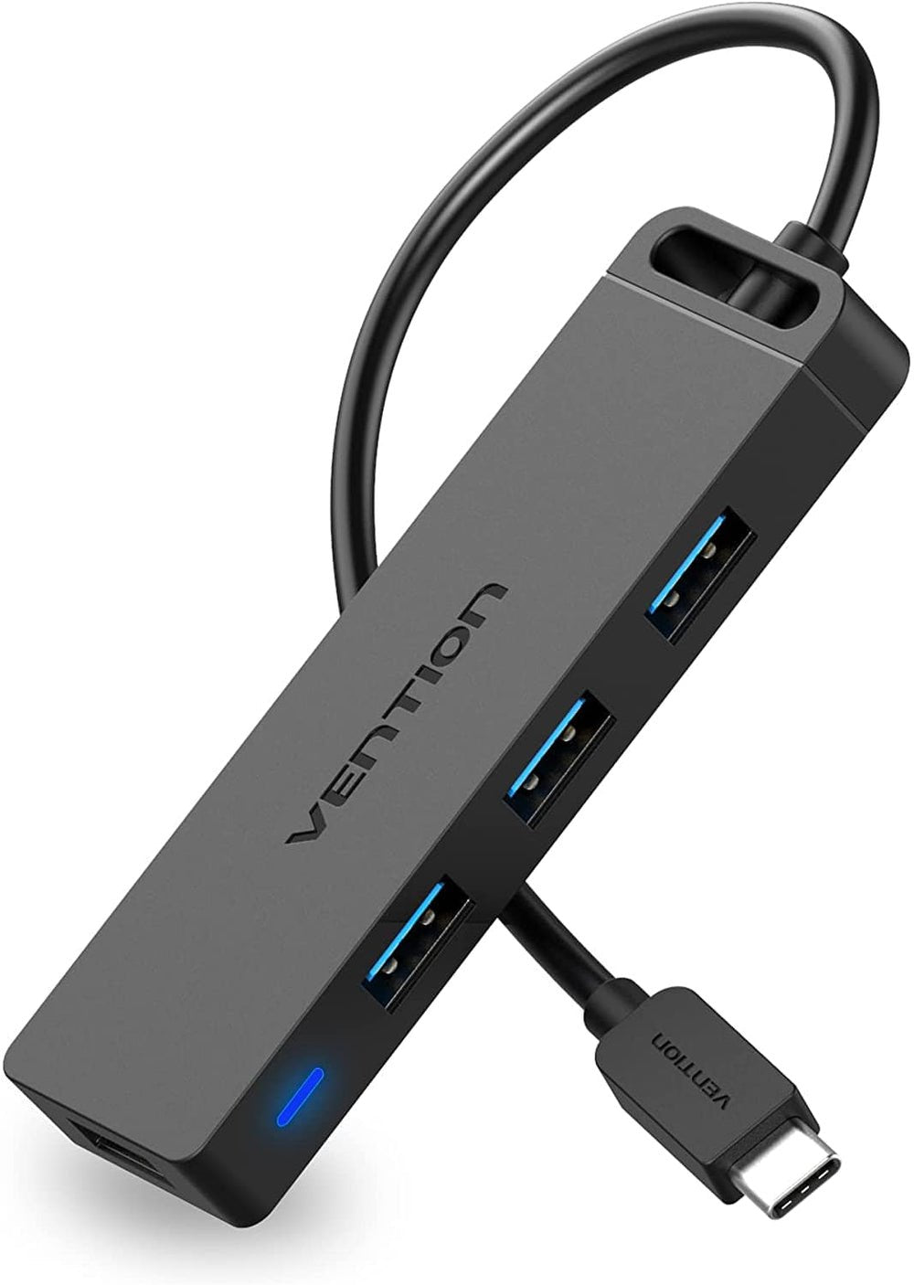 Hub Usb Tipo-C Vention Tgkbb 4xusb 1xmicrousb Pd 15cm