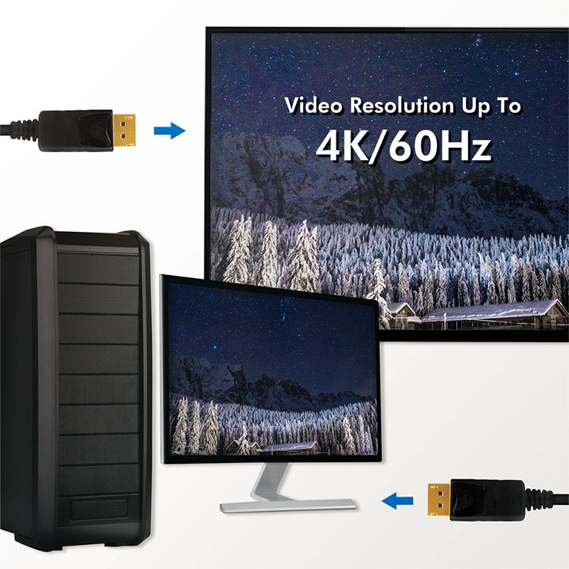 EAN 4052792063578 - LogiLink CD0102 cable DisplayPort 3 m Negro imagen 4