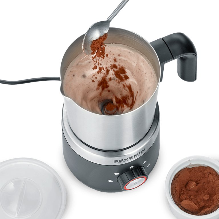 Espumador De Leche Severin Sm 3588 Acero Inoxidable/Negro, 550 W