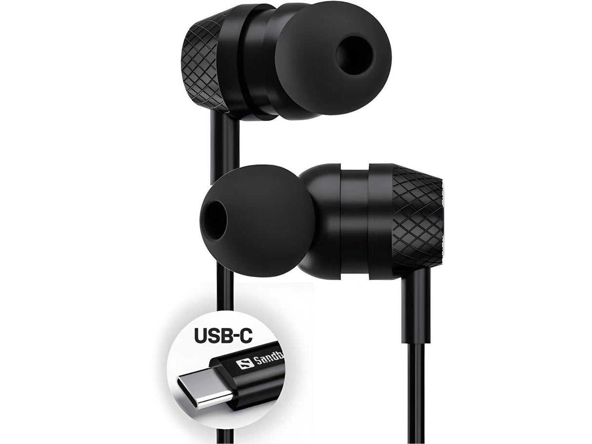 Usb-C/A In-Earset With Line-Mic