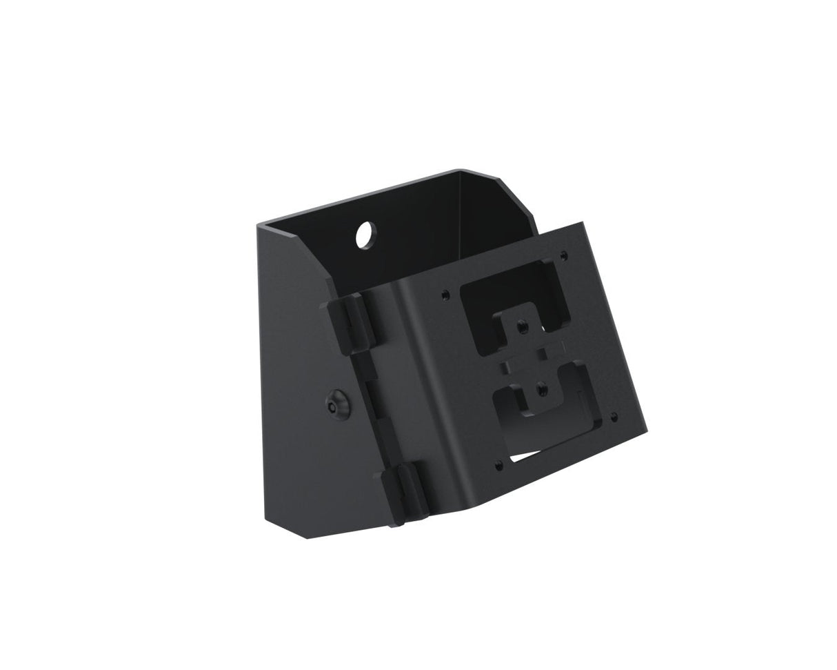 Wall Mount, Angled - Black No Vesa