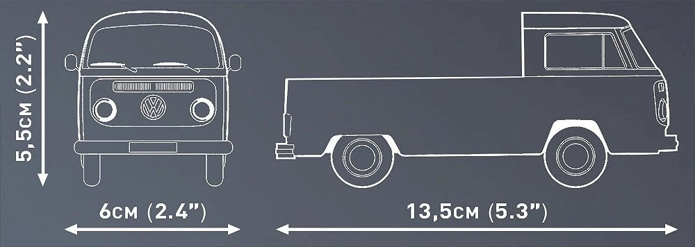 EAN 5902251246181 - COBI Action Town Volkswagen T2a imagen 6