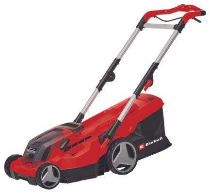 Cortacésped Einhell Power X-Change Battery Rasarro 36/36, 36 Volt (2x18v) Rojo/Negro, 2x Batería De Iones De Litio Más 3.0ah 3413282