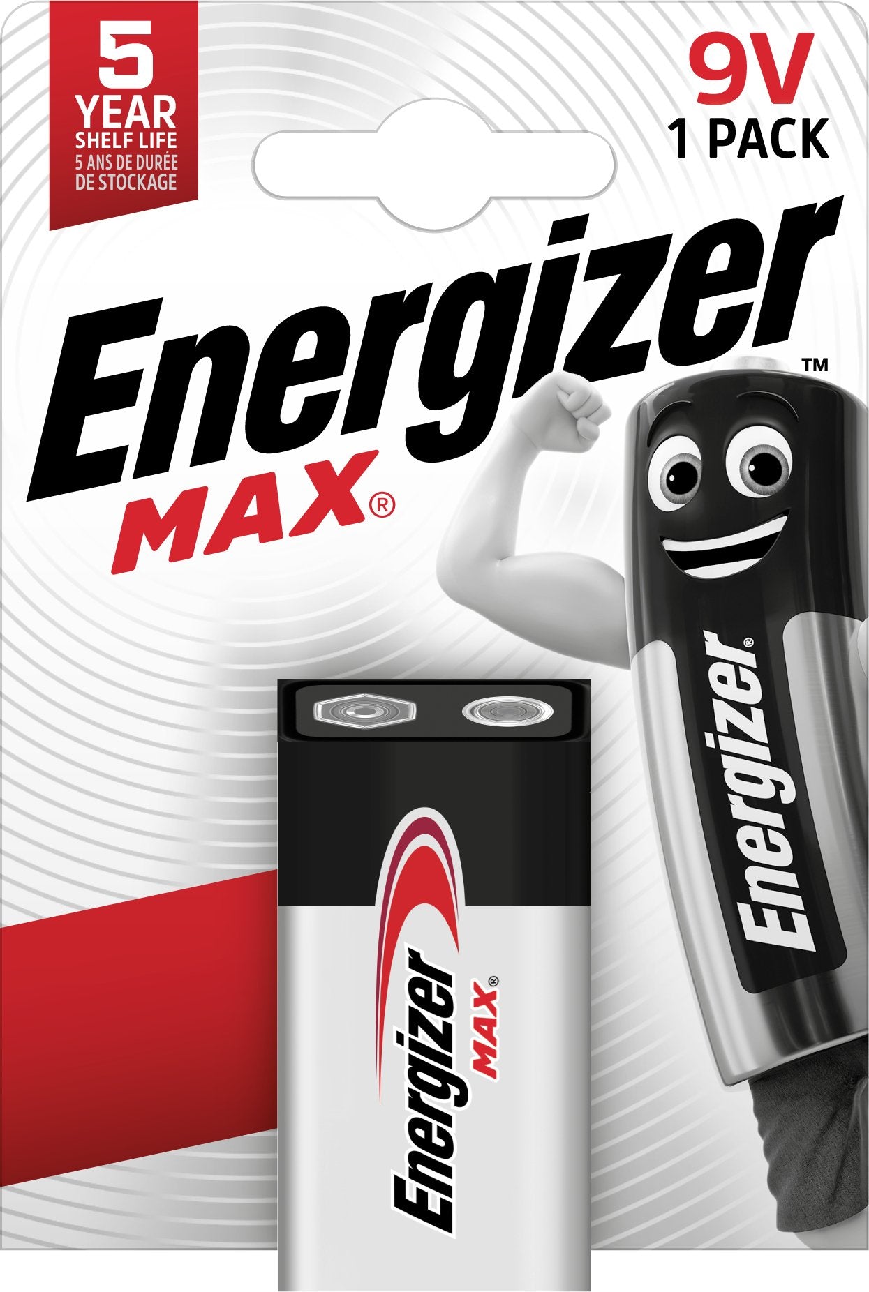 Energizer Batterie Max -9v  6lr61 E-Block               2st.